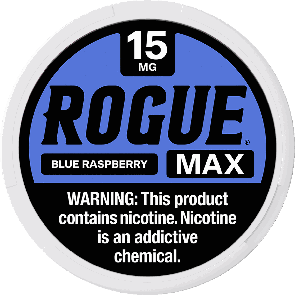 rogues tobacco Rogue Nicotine lasting nicotine enjoyment Rogue Max Blue Raspberry 15mg