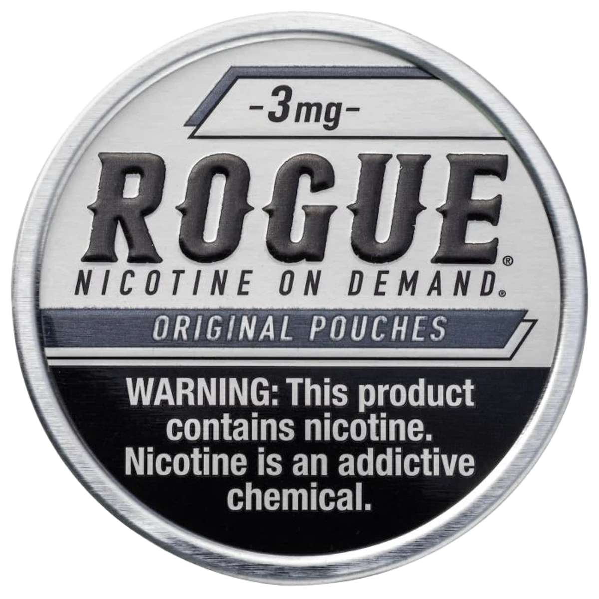 Rogue Original 3mg Nicotine Pouches