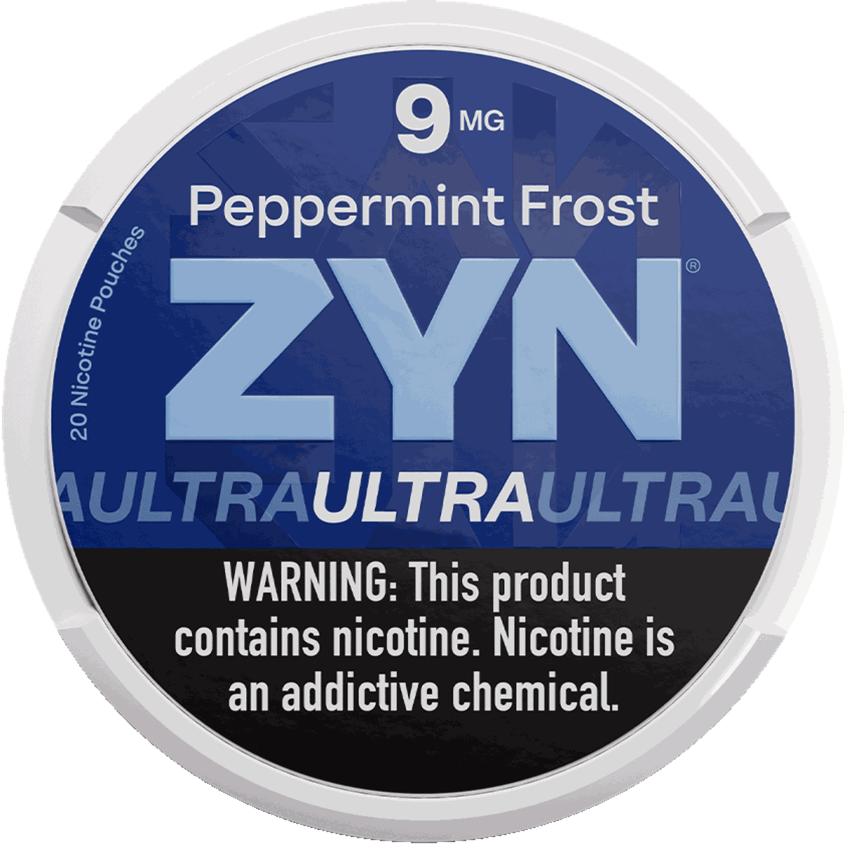 Buy ZYN Ultra Peppermint Frost 9mg From $4.25 Online - Fast Shipping