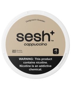 Sesh+ Cappuccino 4mg Nicotine Pouches