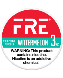 FRE Watermelon 3MG Nicotine Pouches