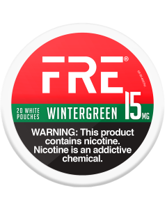 FRE Wintergreen 15MG Nicotine Pouches