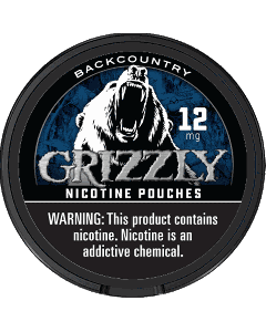 Grizzly Backcountry 12MG Nicotine Pouches