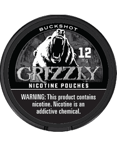Grizzly Buckshot 12MG Nicotine Pouches