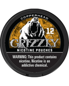 Grizzly Copperhead 12MG Nicotine Pouches