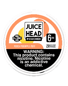 Juice Head Pouches Peach Pineapple Mint 6MG