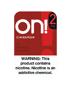 on! 2mg Cinnamon Nicotine Pouches