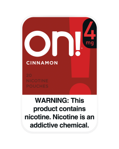 on! 4mg Cinnamon Nicotine Pouches