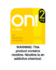 on! 2mg Citrus Nicotine Pouches