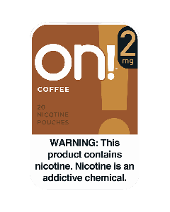 on! 2mg Coffee Nicotine Pouches