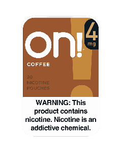 on! 4mg Coffee Nicotine Pouches