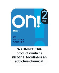 on! 2mg Mint Nicotine Pouches