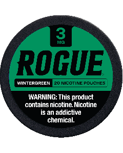 Rogue Wintergreen 3mg, Nicotine Pouches Rogue Wintergreen 3mg, Nicotine Pouches