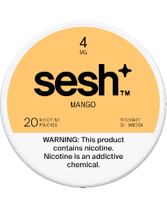 Sesh+ Mango 4mg Nicotine Pouches