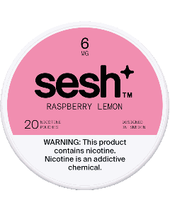Sesh+ Raspberry Lemon 6mg