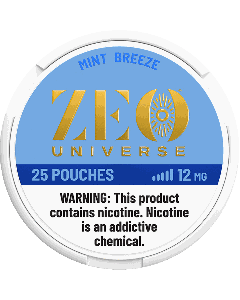 ZEO Universe Mint Breeze 12mg Nicotine Pouches