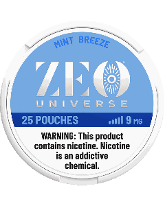 ZEO Universe Mint Breeze 9mg Nicotine Pouches