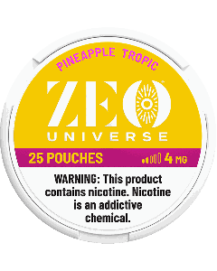 ZEO Universe Pineapple Tropic 4mg Nicotine Pouches