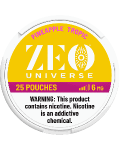 ZEO Universe Pineapple Tropic 6mg Nicotine Pouches