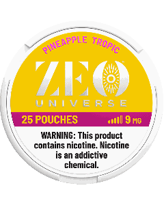 ZEO Universe Pineapple Tropic 9mg Nicotine Pouches