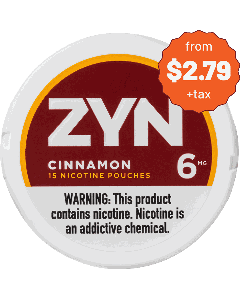 ZYN Cinnamon 6MG Nicotine Pouches