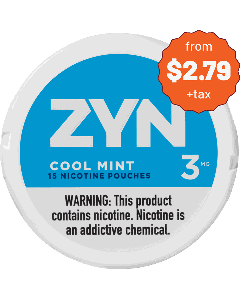 ZYN Cool Mint 3MG Nicotine Pouches