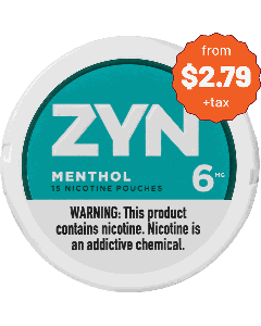 ZYN Menthol 6MG Nicotine Pouches