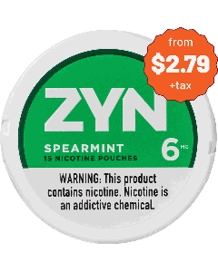 ZYN Spearmint 6MG Nicotine Pouches