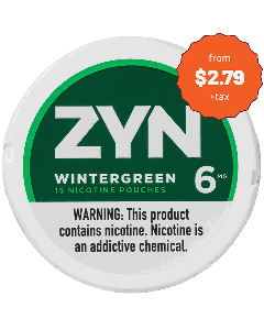 ZYN Wintergreen 6MG Nicotine Pouches