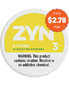 ZYN Citrus 3MG Nicotine Pouches