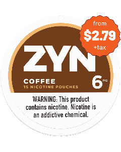 ZYN 6mg Coffee Nicotine Pouches