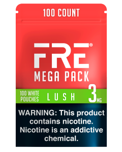 FRE Lush Mega Pack 3MG Nicotine Pouches - Bundle