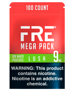FRE Lush Mega Pack 9MG Nicotine Pouches - Bundle