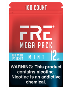 FRE Mint Mega Pack 12MG Nicotine Pouches - Bundle