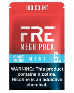 FRE Mint Mega Pack 6MG Nicotine Pouches - Bundle