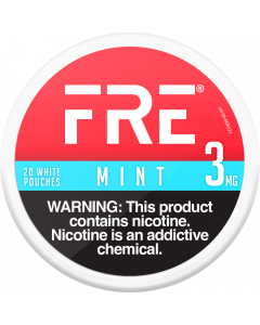 FRE Mint 3MG Nicotine Pouches