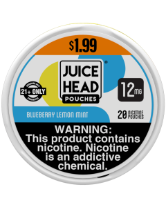 Juice Head Pouches Blueberry Lemon Mint 12MG $1.99 Can