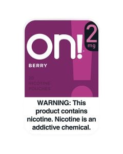 on! 2mg Berry Nicotine Pouches