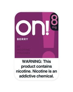 on! 8mg Berry Nicotine Pouches