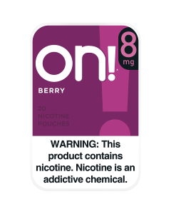 on! 8mg Berry Nicotine Pouches