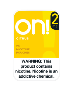 on! 2mg Citrus Nicotine Pouches