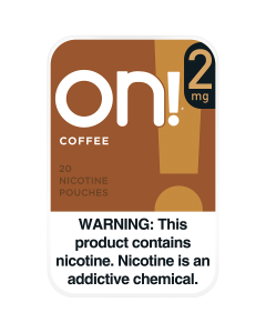 on! 2mg Coffee Nicotine Pouches