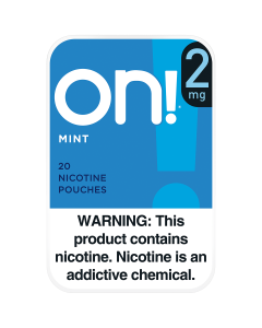 on! 2mg Mint Nicotine Pouches