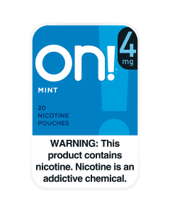 on! 4mg Mint Nicotine Pouches