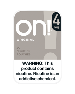 on! 4mg Original Nicotine Pouches