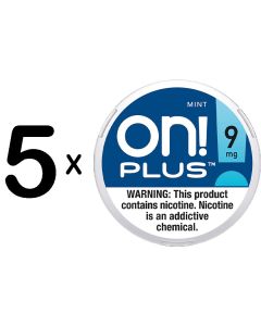 On! Plus Mint 9mg 5for$5
