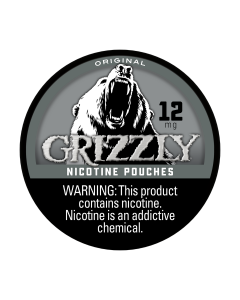 Grizzly Original 12MG Nicotine Pouches