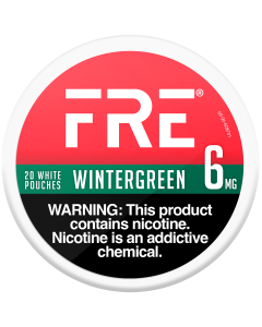 FRĒ Wintergreen 6MG Nicotine Pouches