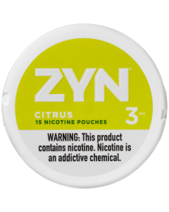 ZYN 3mg Citrus Nicotine Pouches