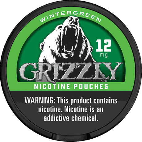 Grizzly Wintergreen 12mg
